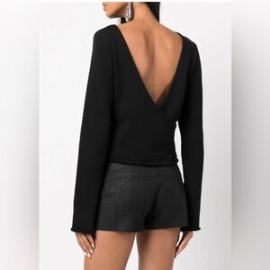 RTA Ruth Top in Black Size Medium (NWT) Retail $295